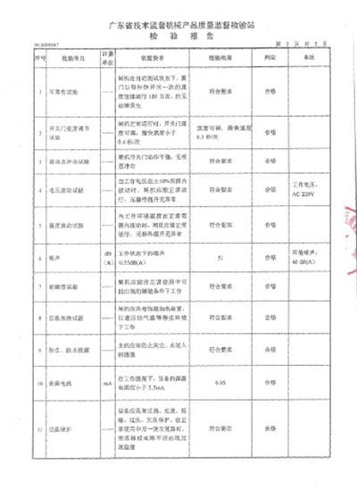 检验报告